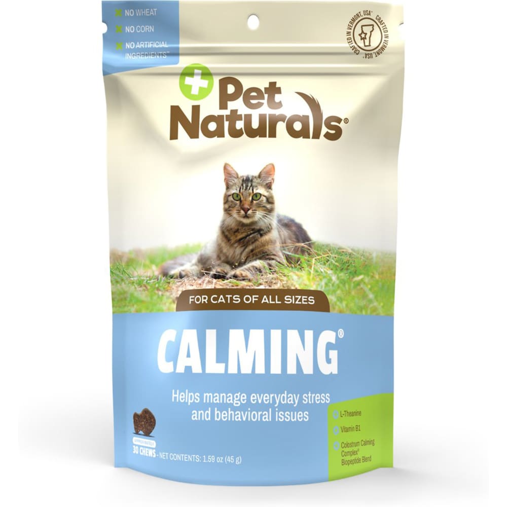 Pet Naturals Of Vermont Cat Chewable Calm 30Ct - Pet Supplies - Pet Naturals