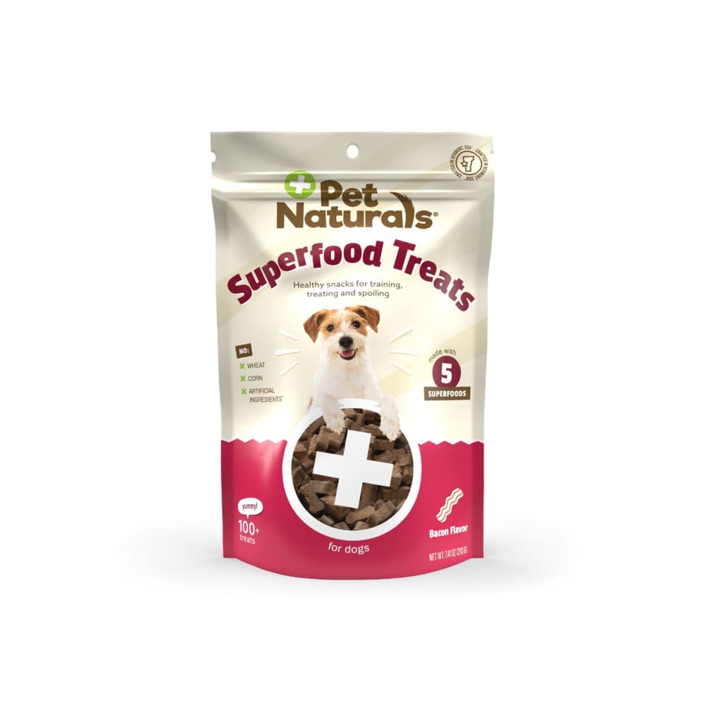 Pet Naturals Of Vermont Dog Superfood Crispy Bacon 120 Count - Pet Supplies - Pet