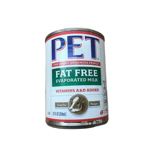 Pet Whole Fat Free Evaporated Milk, Vitamin A & D added, 12 oz - ShelHealth.Com