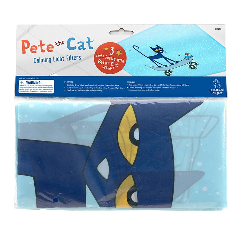 Pete Cat Calming Light Filters 3/St - Accessories - Learning Resources