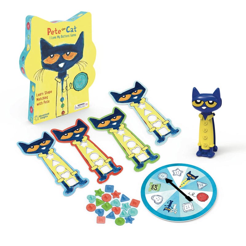 Pete The Cat I Love My Buttons Game - Games - Learning Resources