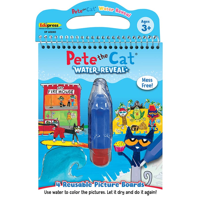 Pete The Cat Water Reveal (Pack of 10) - Art & Craft Kits - Teacher Created Resources