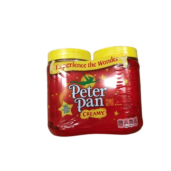 Peter Pan Creamy Peanut Butter, 40 Ounce (Pack of 2) - ShelHealth.Com