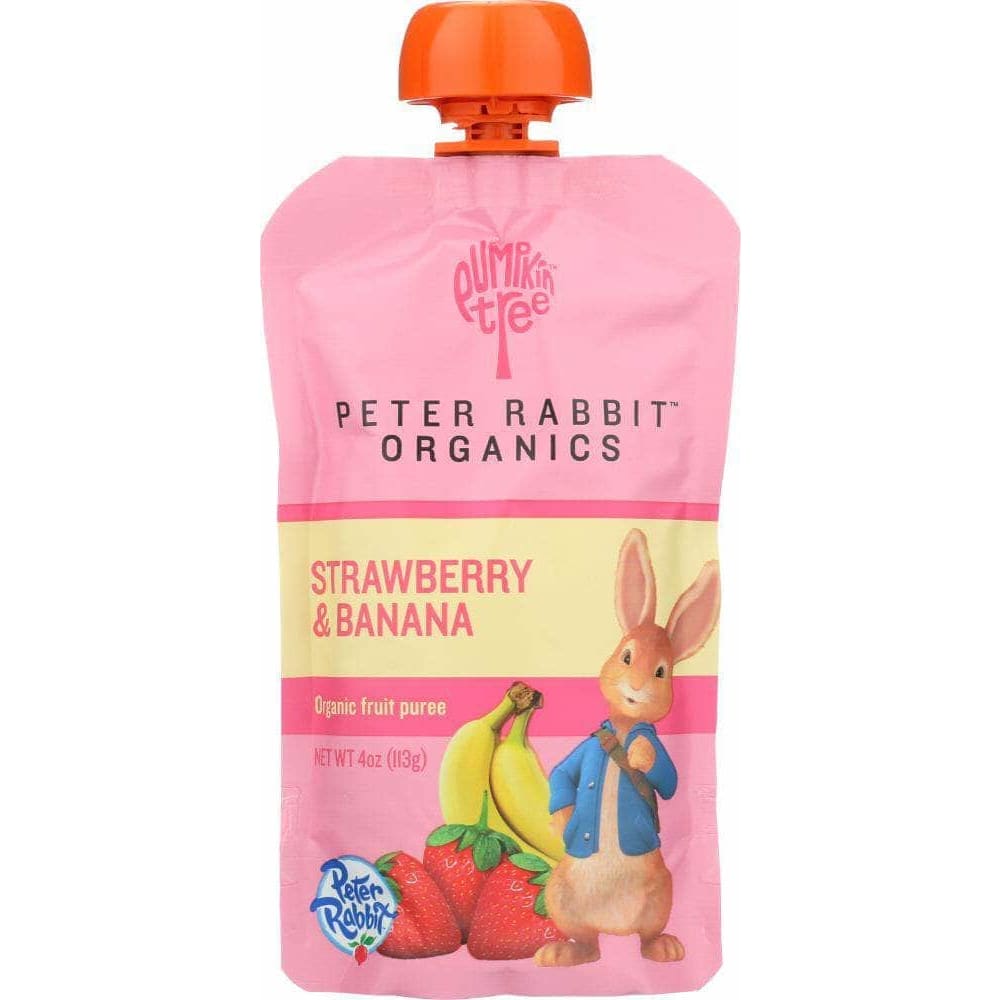 Peter Rabbit Peter Rabbit Baby Strawberry Banana Organic, 4 oz