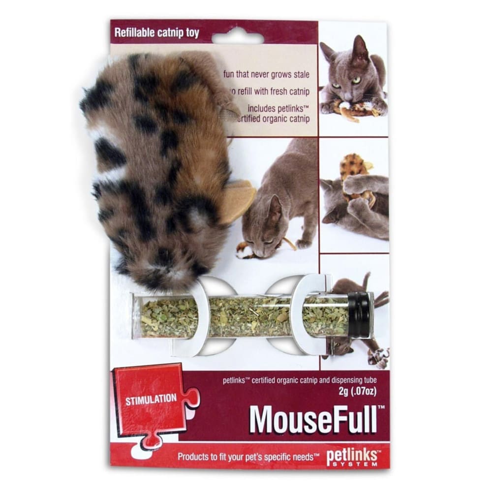 Petlinks Mouse Full Refillable Catnip Toy Assorted - Pet Supplies - Petlinks