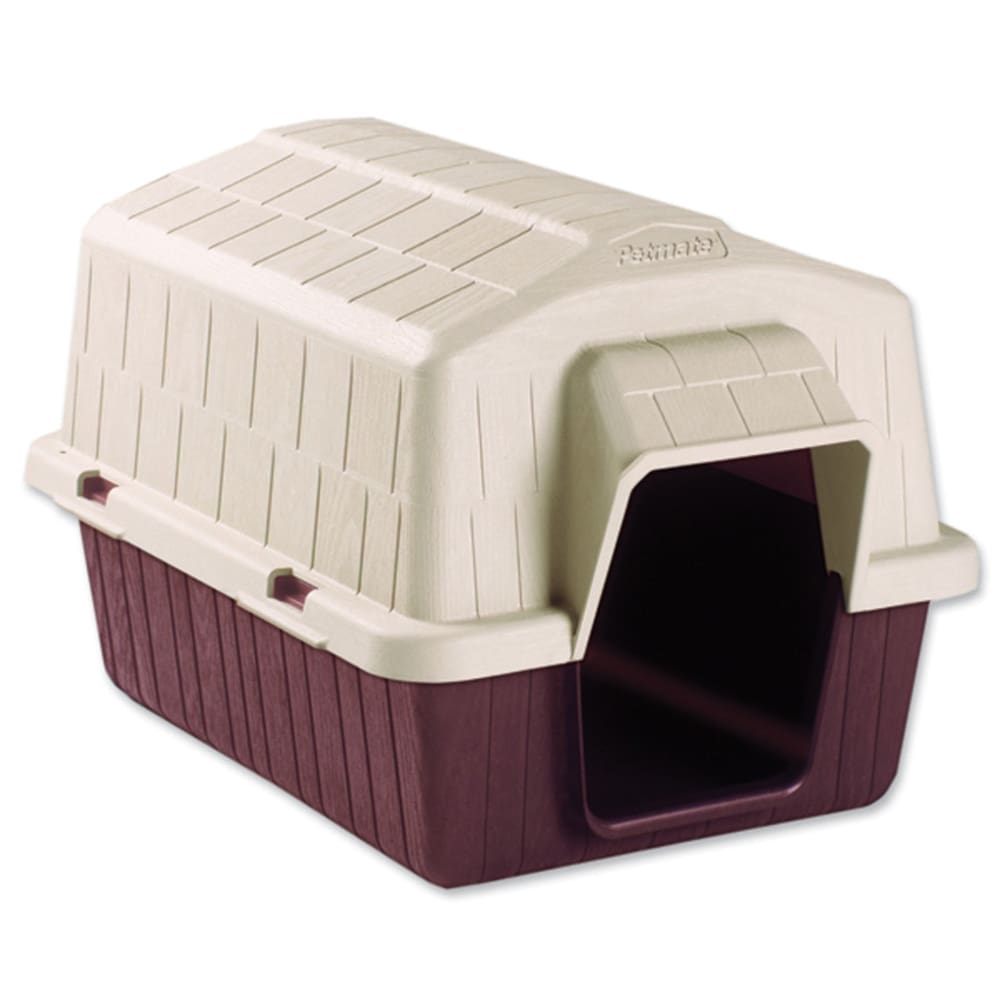 Petmate Barnhome III Dog House Samba Red Black Extra-Small - Pet Supplies - Petmate