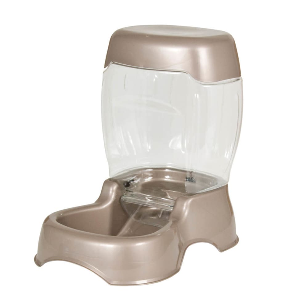 Petmate Pet Cafe Feeder Pearl Tan Large - Pet Supplies - Petmate