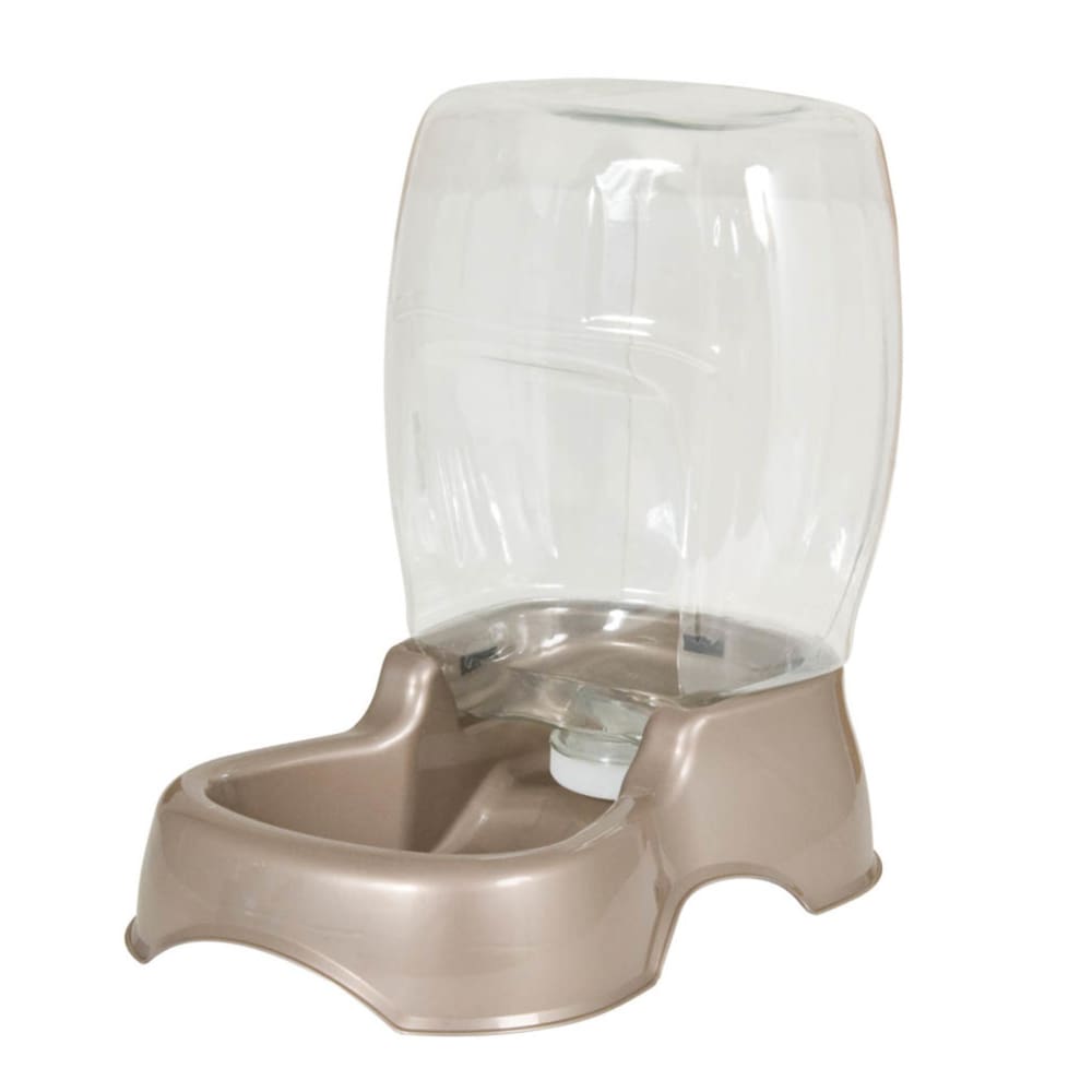 Petmate Pet Cafe Waterer Pearl Tan Large - Pet Supplies - Petmate