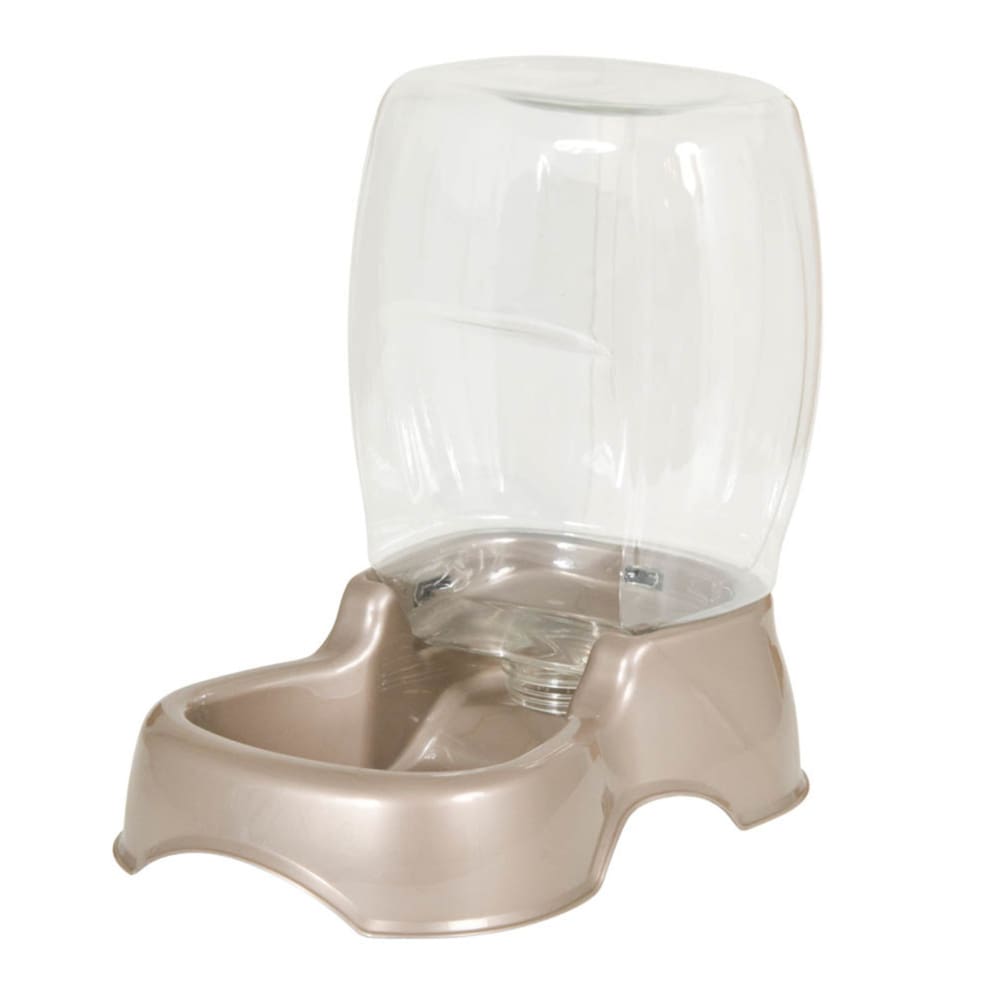 Petmate Pet Cafe Waterer Pearl Tan Small - Pet Supplies - Petmate