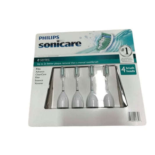 Philips Sonicare e-Series Brush Head, 4 pk. - ShelHealth.Com