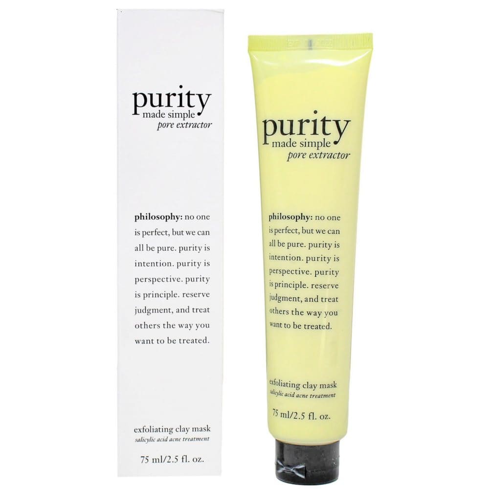 Philosophy Purity Made Simple Pore Extractor Exfoliating Clay Mask (2.5 oz.) - Skin Care - Philosophy Purity