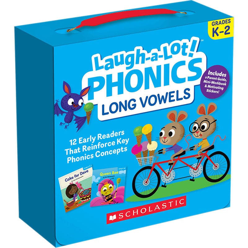 Phonics Long Vowels Parent Pack Laugh A Lot - Phonics - Scholastic Teaching Resources