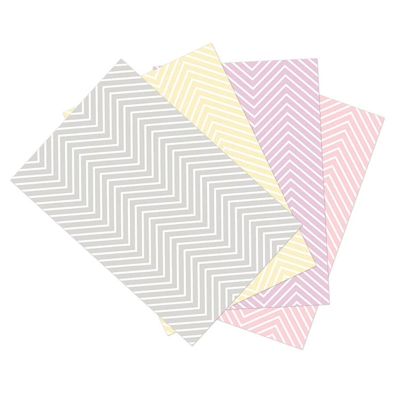 Photo Backdrop Assorted Chevron 4Rl 48In X 12Ft - Bulletin Board & Kraft Rolls - Dixon Ticonderoga Co - Pacon