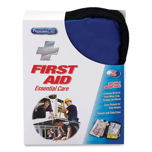 PhysiciansCare by First Aid Only Soft-sided First Aid Kit For Up To 10 People 95 Pieces Soft Fabric Case - Janitorial & Sanitation -