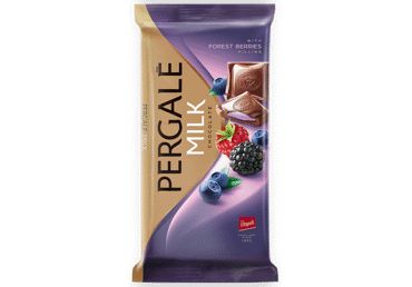 PERGALE Milk Chocolate with Forest Berries 3.5 oz (100 g) - PERGALE