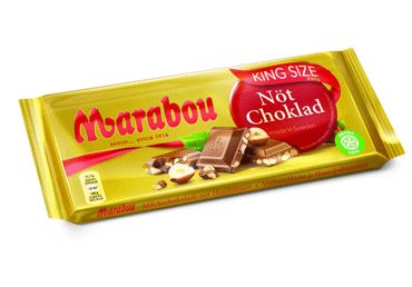 Marabou Sweet Milk Chocolate with Hazelnuts Candy Bar 8.81 oz (250 g) - Marabou