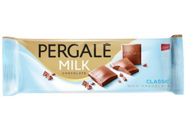 PERGALE Sweet Milk Chocolate Bar 7.7 oz (220 g) - PERGALE