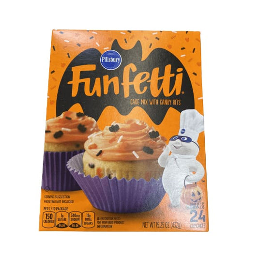 Pillsbury Pillsbury Funfetti Halloween Cake Mix , Multiple Choice Flavor, 15.25 Oz Box
