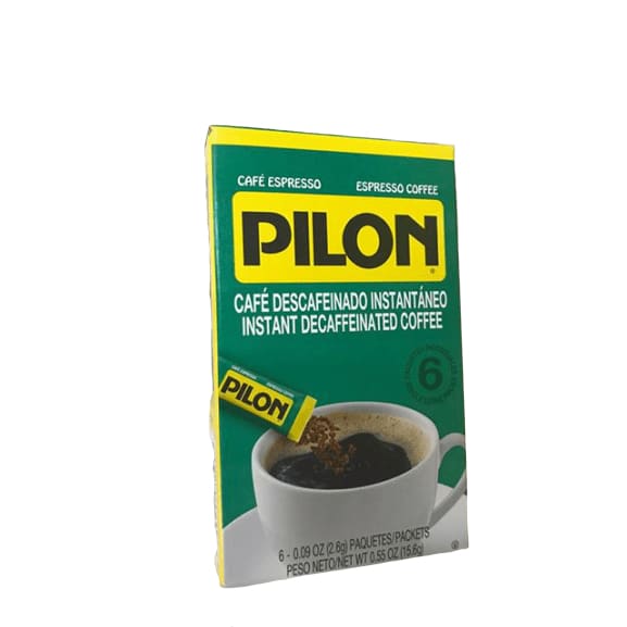 Pilon Espresso Decaffeinated Coffee Instant, 6 x 0.09 oz - ShelHealth.Com