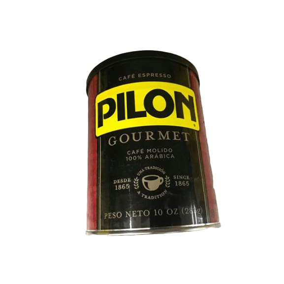 Pilon Gourmet Espresso Coffee, 10-Ounce Can - ShelHealth.Com