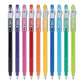 Pilot Frixion Colorsticks Erasable Gel Pen Clipless Stick Fine 0.7 Mm Black Ink Black Barrel Dozen - School Supplies - Pilot®