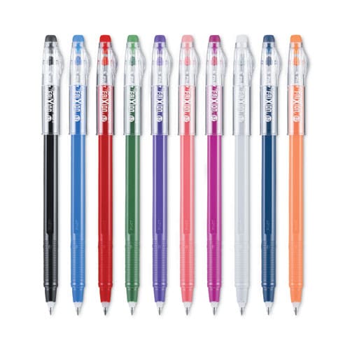 Pilot Frixion Colorsticks Erasable Gel Pen Stick Fine 0.7 Mm Ten Assorted Ink And Barrel Colors 10/pack - School Supplies - Pilot®