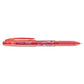 Pilot Frixion Point Erasable Gel Pen Stick Extra-fine 0.5 Mm Red Ink Red Barrel - School Supplies - Pilot®