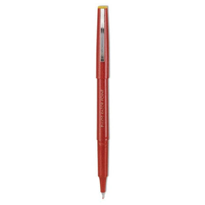 Pilot Razor Point Fine Line Porous Point Pen Stick Extra-fine 0.3 Mm Red Ink Red Barrel Dozen - School Supplies - Pilot®