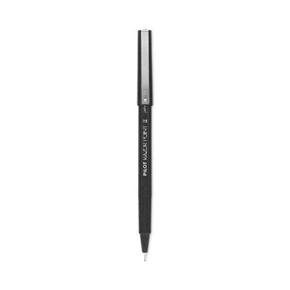 Pilot Razor Point Ii Super Fine Line Porous Point Pen Stick Extra-fine 0.2 Mm Black Ink Black Barrel Dozen - School Supplies - Pilot®