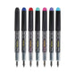 Pilot Varsity Fountain Pen Medium 1 Mm Assorted Ink Colors Gray Pattern Wrap 7/pack - School Supplies - Pilot®