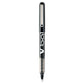 Pilot Vball Liquid Ink Roller Ball Pen Stick Fine 0.7 Mm Black Ink Black Barrel Dozen - School Supplies - Pilot®