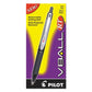 Pilot Vball Rt Liquid Ink Roller Ball Pen Retractable Fine 0.7 Mm Black Ink Black/white Barrel - School Supplies - Pilot®