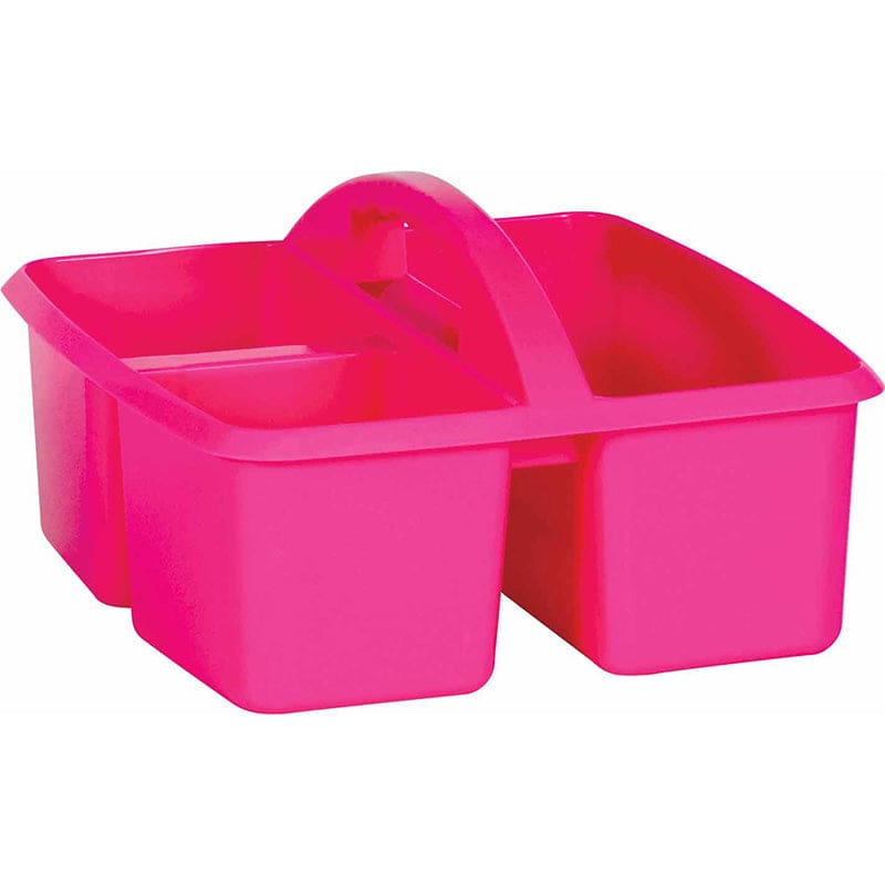 Pink Plastic Storage Caddy (Pack of 10) - Storage Containers - Teacher Created Resources