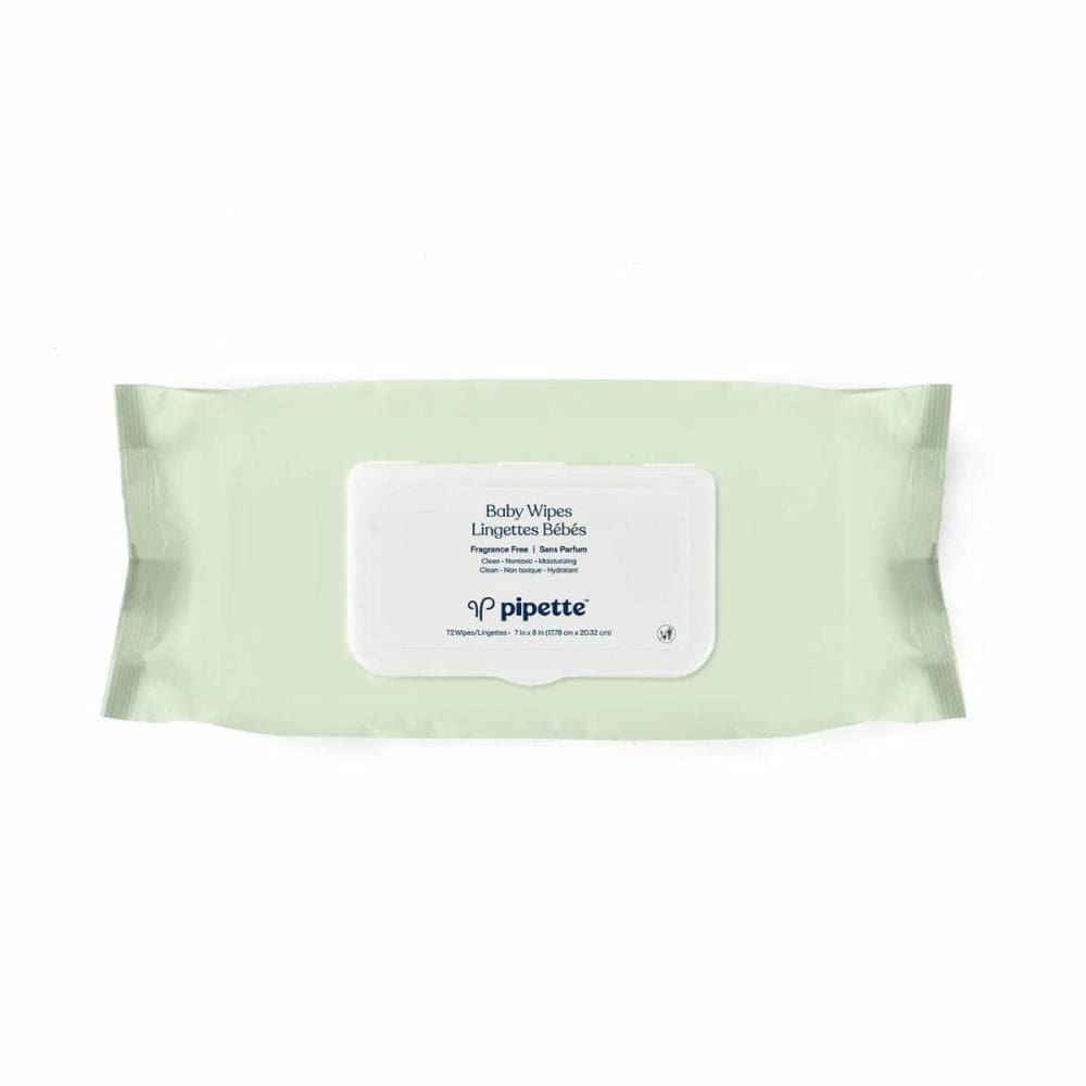PIPETTE Personal Care > BABY WIPES PIPETTE: Baby Wipes Fragrance Free, 72 pk
