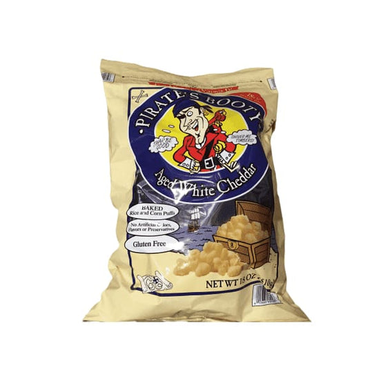 Pirate’s Booty Aged White Cheddar 18 Oz - ShelHealth.Com