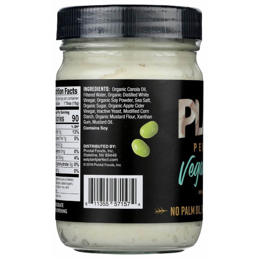 PLANT PERFECT Grocery > Pantry > Condiments PLANT PERFECT: Vegan Mayonnaise, 12 oz