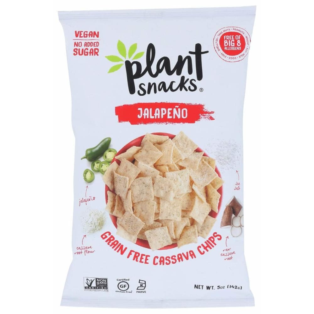 PLANT SNACKS BRAND PLANT SNACKS BRAND Chip Cassava Root Jalapno, 5 oz