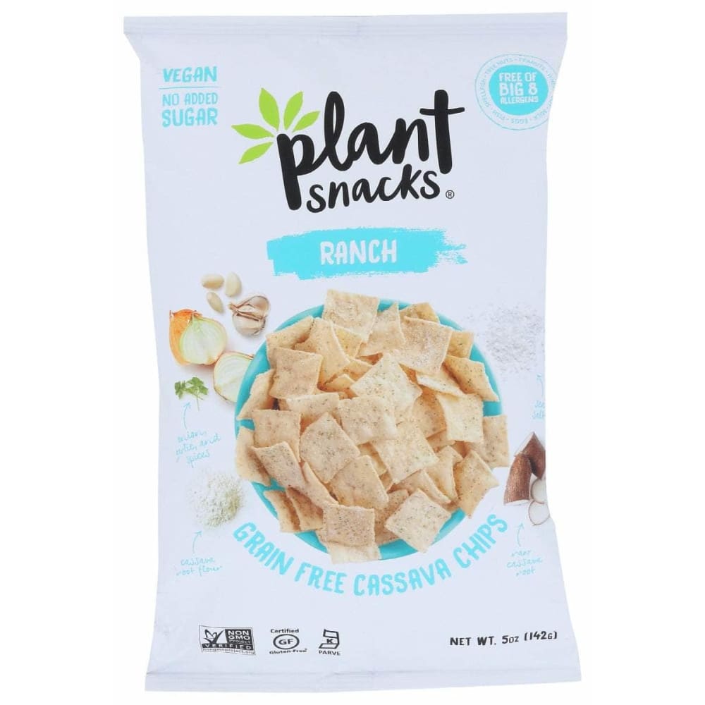 PLANT SNACKS BRAND PLANT SNACKS BRAND Chip Cassava Root Ranch, 5 oz