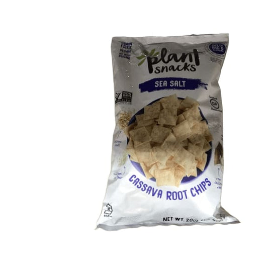 Plant Snacks Sea Salt Mix Cassava Root Chips, 20 oz - ShelHealth.Com