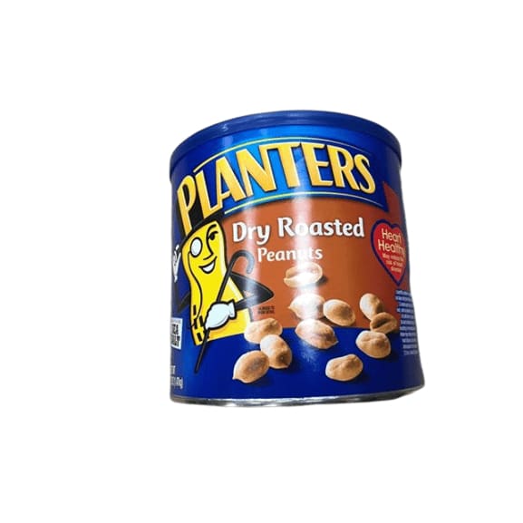 Planters Dry Roasted Sea Salt Peanuts (52 oz Canister) - ShelHealth.Com