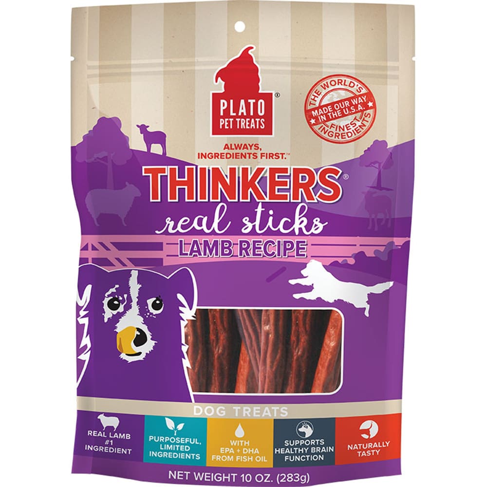 Plato Dog Thinkers Lamb 10Oz - Pet Supplies - Plato