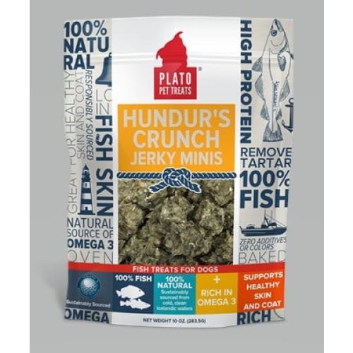 Plato HundurS Crunch Jerky Mini 10 Oz. - Pet Supplies - Plato
