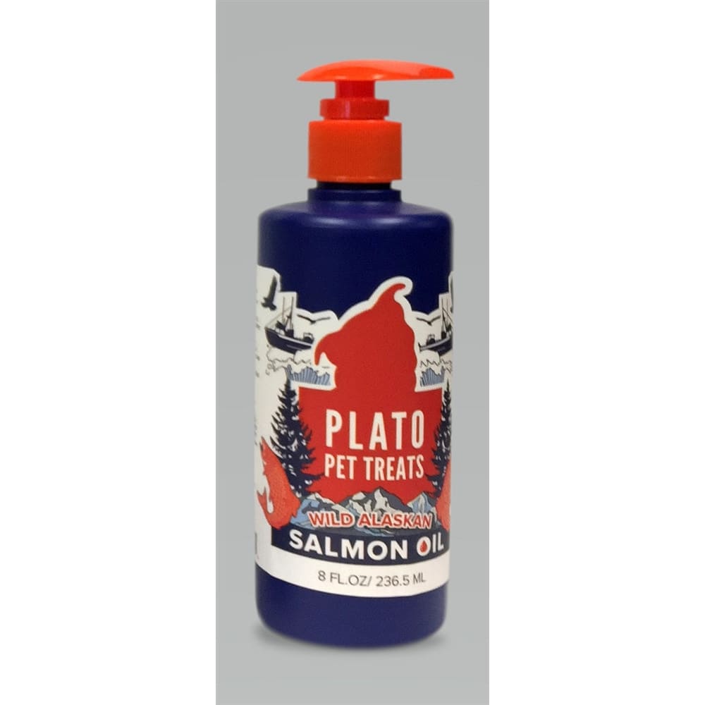 Plato Wild Alaskan Salmon Oil 8 Oz. - Pet Supplies - Plato