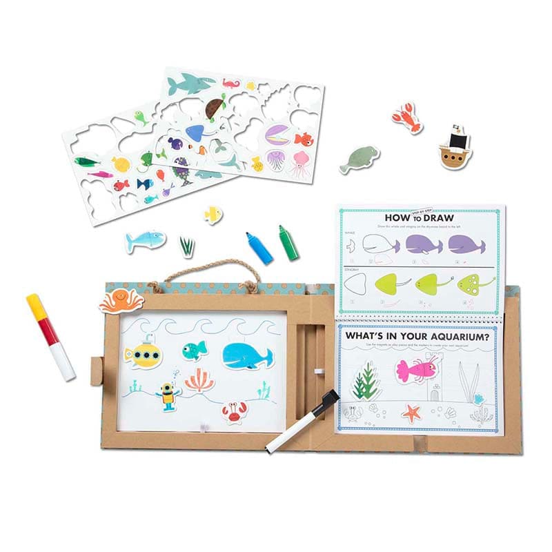 Play Draw Create Ocean - Art & Craft Kits - Melissa & Doug
