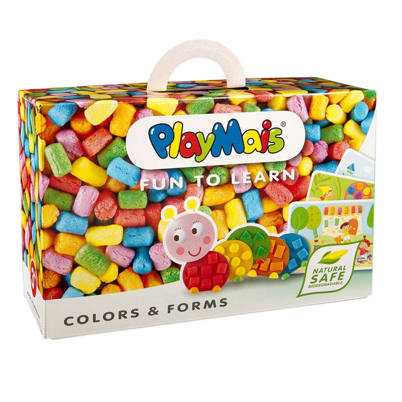 Playmais Fun To Learn Colors&Forms (Pack of 2) - Foam - Playing Unlimited Inc