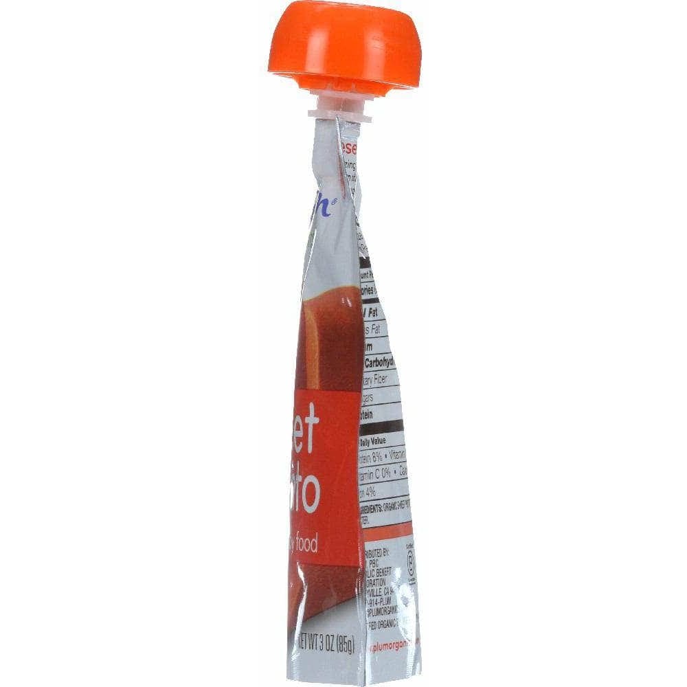 PLUM ORGANICS Plum Organics Just Sweet Potato Baby Food, 3 Oz