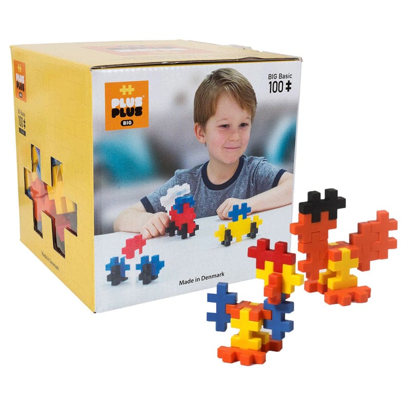 Plus Plus Big Set 100 Pieces - Blocks & Construction Play - Plus-plus Usa