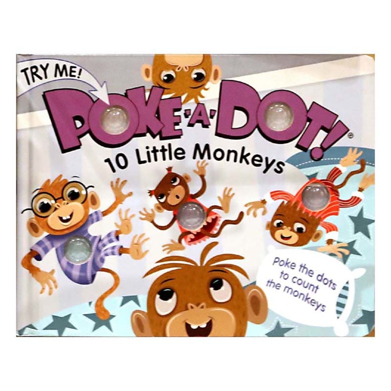 Poke A Dot 10 Little Monkeys (Pack of 2) - Classroom Favorites - Melissa & Doug