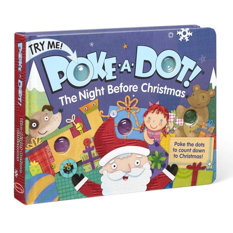 Poke A Dot The Night Before Xmas (Pack of 2) - Classroom Favorites - Melissa & Doug