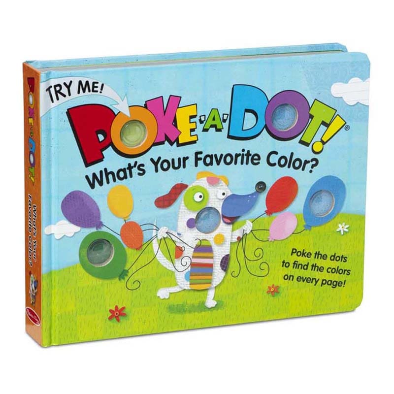 Poke A Dot Whats Your Fav Color (Pack of 2) - Classroom Favorites - Melissa & Doug
